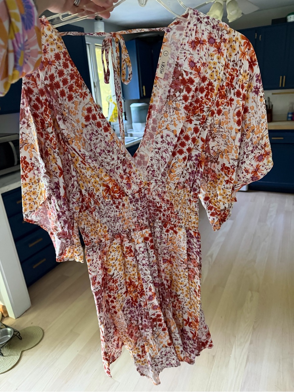 Sozy floral romper large